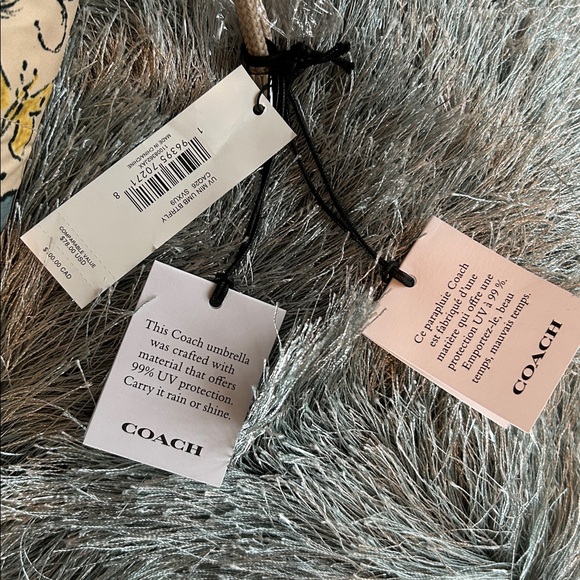 Coach UV mini butterfly umbrella - Picture 3 of 6